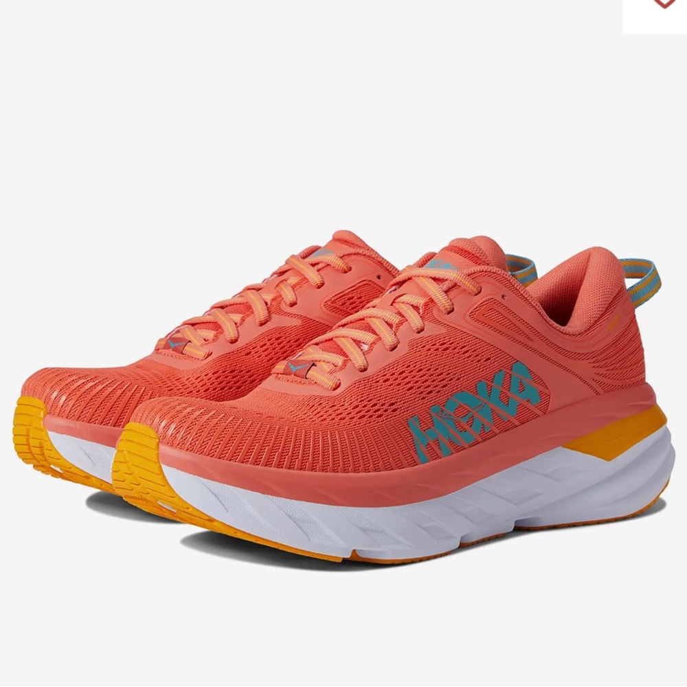 Bondi 7 woman’s Hokas, never worn still in box.